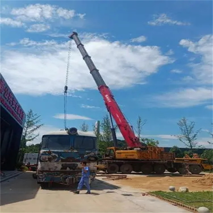 铜鼓县50吨吊车租赁电话一键获取！满足工厂搬迁、设备吊装等多种场景需求